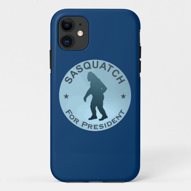 Funda De Case-Mate Para iPhone Sasquatch Para Presidente (Reverso)