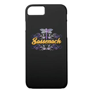 Funda Para iPhone 8/7 Sassenach Outlander Blue Dragonfly