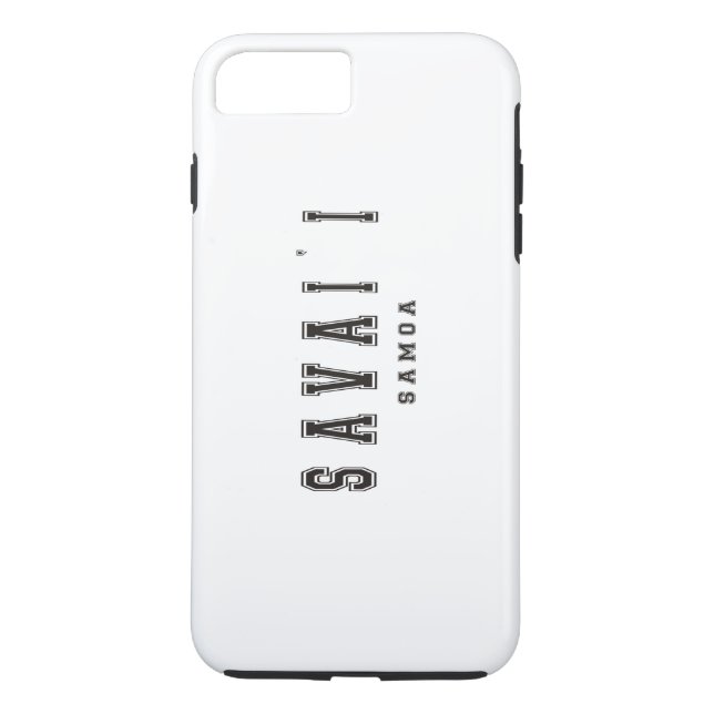 Funda De Case-Mate Para iPhone Savaii Samoa (Reverso)