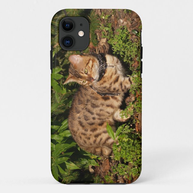 Funda De Case-Mate Para iPhone Savannah Cat iPhone 5 Funda-Mate ID (Reverso)