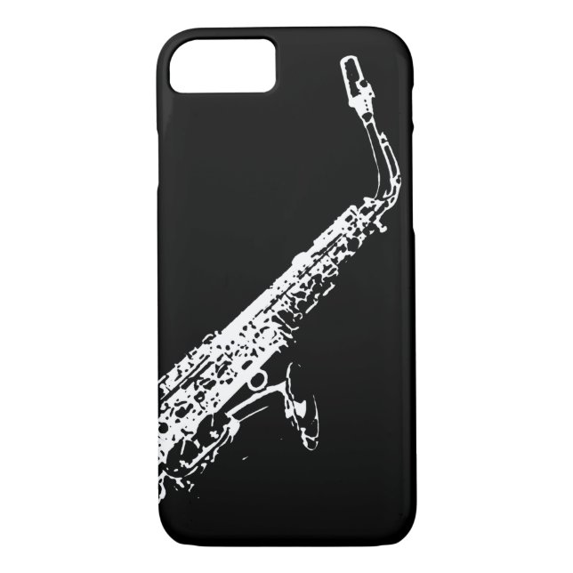 Funda De Case-Mate Para iPhone Saxofón (Reverso)