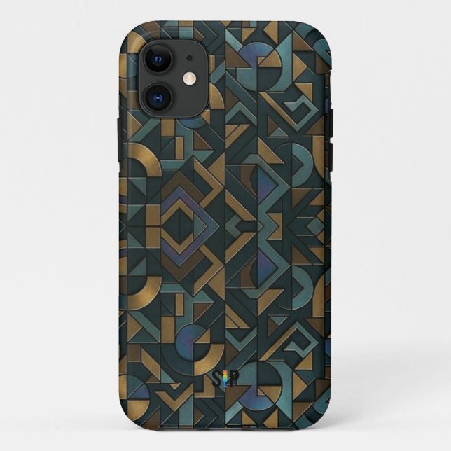 Funda De Case-Mate Para iPhone Sayitprint Motifs (Reverso)