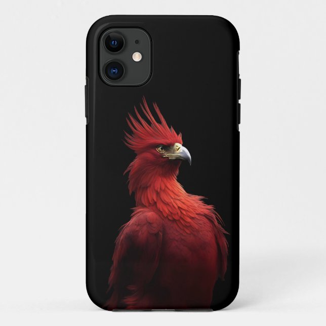 Funda De Case-Mate Para iPhone Scarlet Phoenix Sits Orgulloso (Reverso)