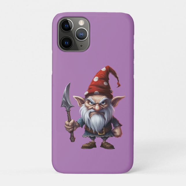 Funda De Case-Mate Para iPhone Scary Gnome Feliz Halloween (Reverso)