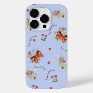Funda Para iPhone 14 Pro De Case-Mate Schmetterling und Glückskäfer