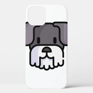Funda Para iPhone 12 Schnauzer en miniatura