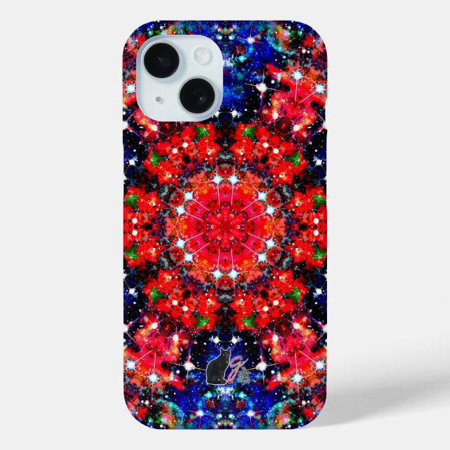 Funda De Case-Mate Para iPhone Scintillation Stellar Kaleid (Reverso )