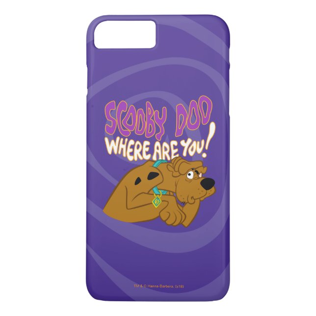 Funda De Case-Mate Para iPhone Scooby-Doo asustado (Reverso)