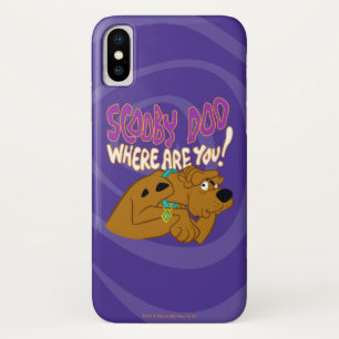 Funda Para iPhone X Scooby-Doo asustado
