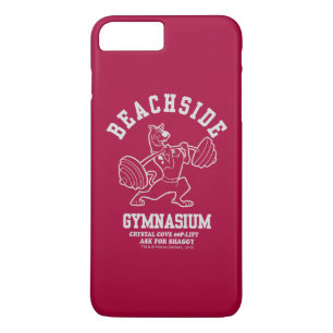 Funda Para iPhone 8 Plus/7 Plus Scooby-Doo "Beachside Gymnasium" Weightlifting