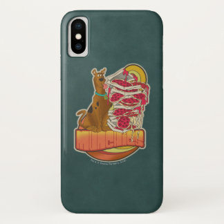 Funda Para iPhone X Scooby-Doo | Foto de Pizza "Munchies" Gráfico