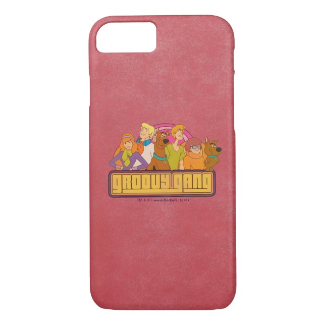 Funda De Case-Mate Para iPhone Scooby-Doo | Gráfico retro Personalizado "Groovy G (Reverso)