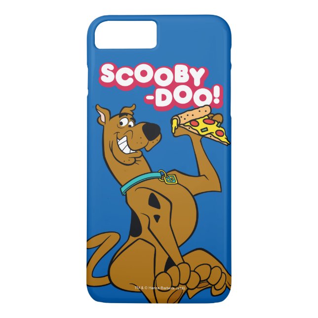 Funda De Case-Mate Para iPhone Scooby-Doo With Pizza Slice (Reverso)