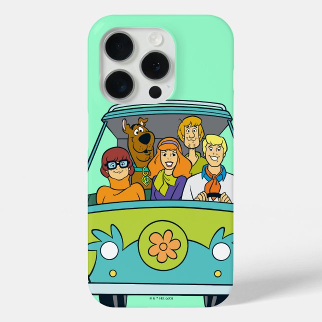 Funda De Case-Mate Para iPhone Scooby-Doo y la máquina de misterio de pandillas (Reverso )