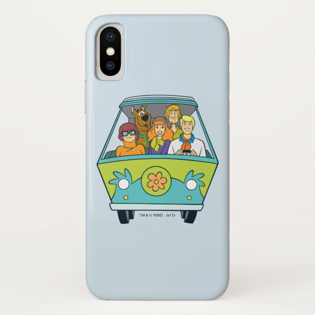 Funda De Case-Mate Para iPhone Scooby-Doo y la máquina del misterio de la (Reverso)