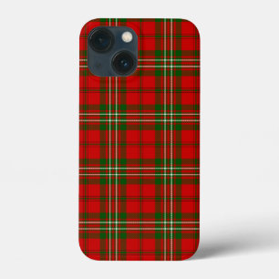 Funda Para iPhone 13 Mini Scott tartan red green plon