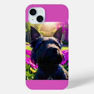 Funda Para iPhone 15 Mini Scottie Terrier Puppy