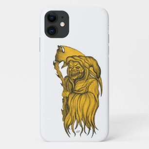 Funda Para iPhone 11 Scythe man - The Death, Grim Reaper