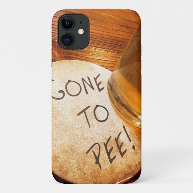 Funda De Case-Mate Para iPhone Se fue a Pee (Reverso)