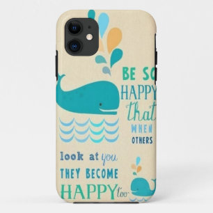 Funda Para iPhone 11 ¡Sea caso feliz del iPhone 5 de la ballena!
