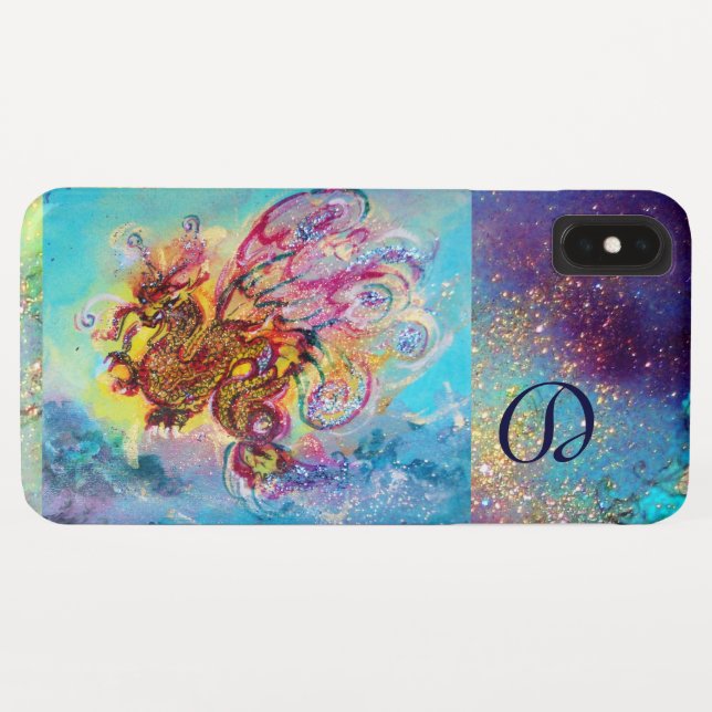 FUNDA DE Case-Mate PARA iPhone SEA DRAGON MONOGRAM (Reverso (horizontal))
