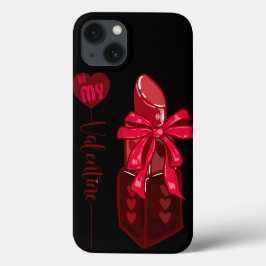 Funda Para iPhone 13 Sea mi diseño de regalo de lápiz labial de San Val