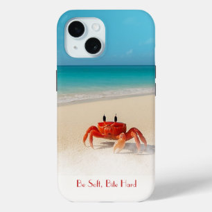 Sea suave, duro, duro - Funda duro para iPhone 15