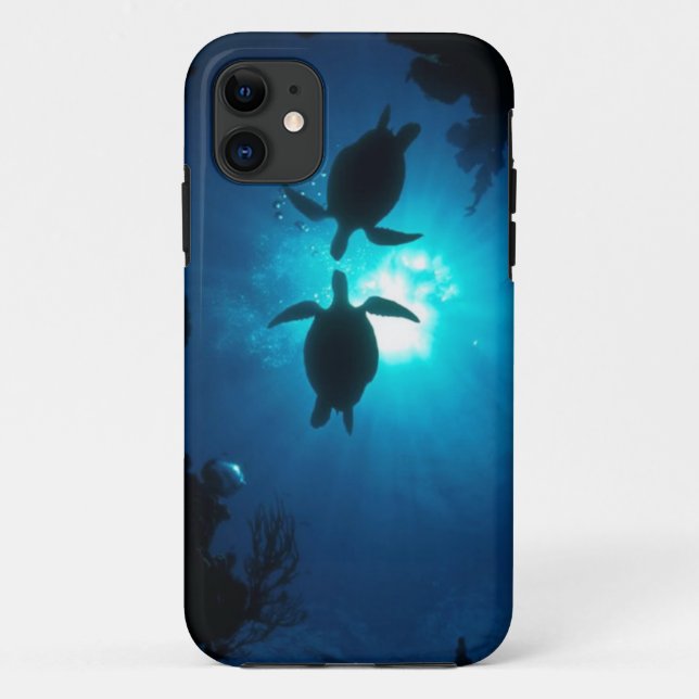 Funda De Case-Mate Para iPhone Sea turtle (Reverso)