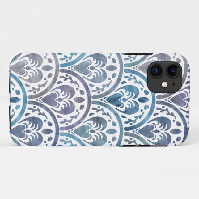 Funda De Case-Mate Para iPhone Sea Turtle Scallop Pattern (Reverso (horizontal))