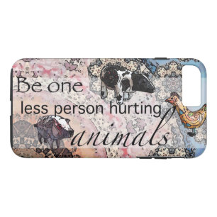 Funda Para iPhone 8 Plus/7 Plus Sea uno menos persona que daña animales