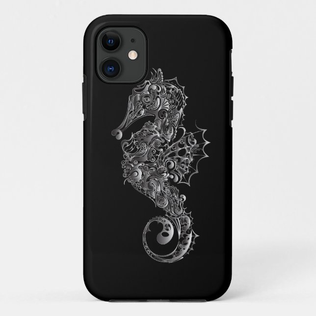 Funda De Case-Mate Para iPhone Seahorse (Reverso)