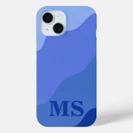 Funda Para iPhone 15 Seascape with Beach, Great Wave & Mount Sea Case