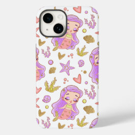 Funda Para iPhone 14 De Case-Mate  Seascape with Beach, Great Wave & Mount Sea Case