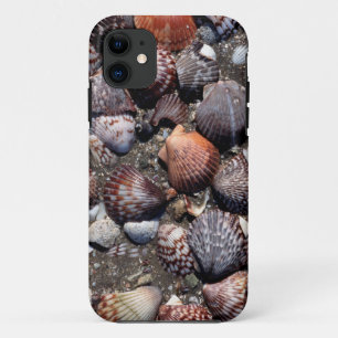 Funda Para iPhone 11 Seashells coloridos horneados a la crema y con pan