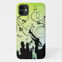 Funda Para iPhone 11 Sección Trump Música Verde
