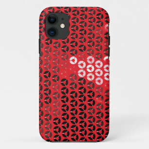 Funda Para iPhone 11 secuelas rojas brillantes