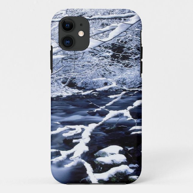 Funda De Case-Mate Para iPhone Secuencia de nieve - (Reverso)