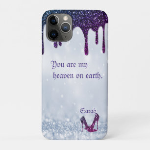 Funda Para iPhone 11 Pro Secuencias púrpuras