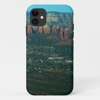 Funda Para iPhone 11 Sedona y la roca de la olla de café desde arriba