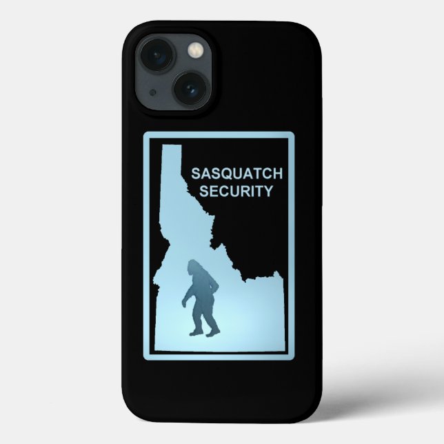 Funda De Case-Mate Para iPhone Seguridad Sasquatch - Estuche para iPhone Idaho Fu (Reverso)