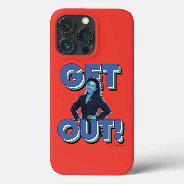 Funda De Case-Mate Para iPhone Seinfeld | Elaine - Get Out! (Reverso )