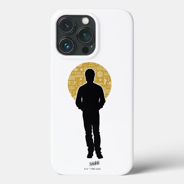 Funda De Case-Mate Para iPhone Seinfeld | Jerry Seinfeld Silhouette (Reverso )