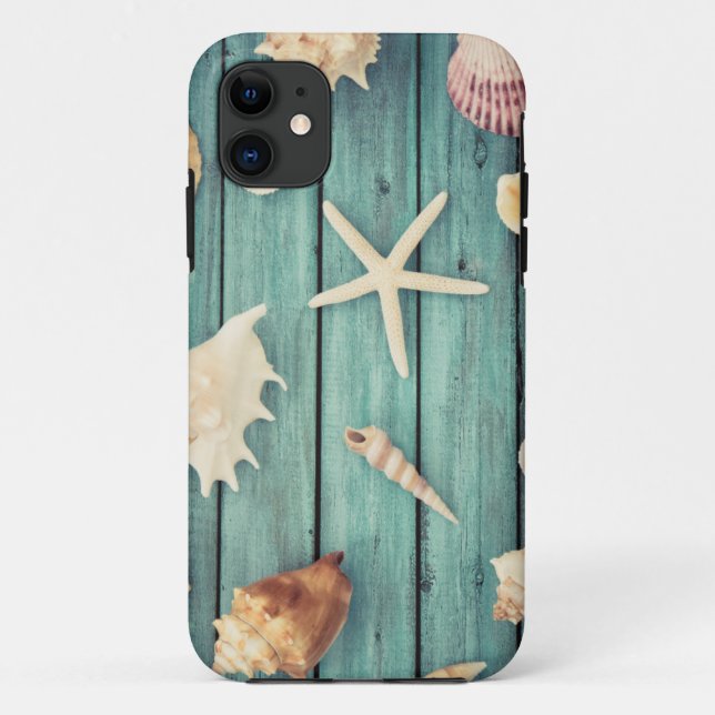 Funda De Case-Mate Para iPhone Selección de Seashells (Reverso)