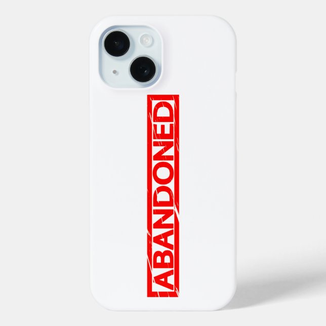 Funda De Case-Mate Para iPhone Sello abandonado (Reverso )