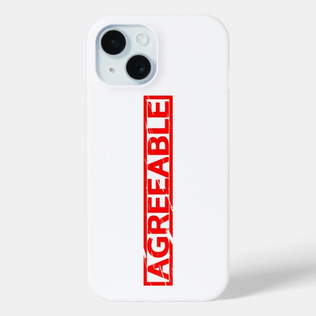 Funda De Case-Mate Para iPhone Sello aceptable (Reverso )