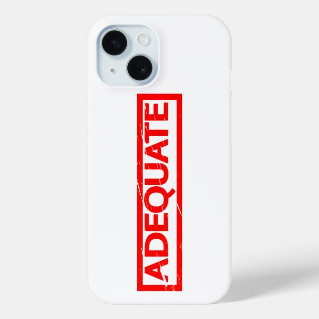 Funda De Case-Mate Para iPhone Sello adecuado (Reverso )