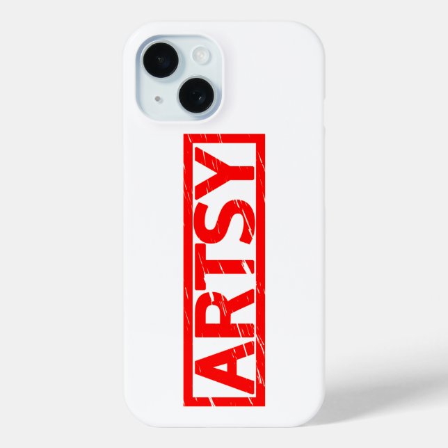 Funda De Case-Mate Para iPhone Sello Artsy (Reverso )