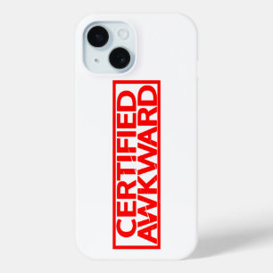 Funda Para iPhone 15 Sello Awkward certificado