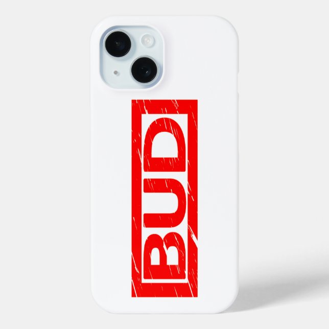 Funda De Case-Mate Para iPhone Sello Bud (Reverso )