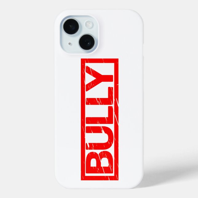 Funda De Case-Mate Para iPhone Sello Bully (Reverso )